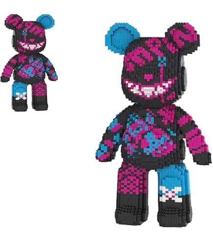 Amazon.co.jp: クマ クマのビルディングブロック 43cm MPIN TOY Bear